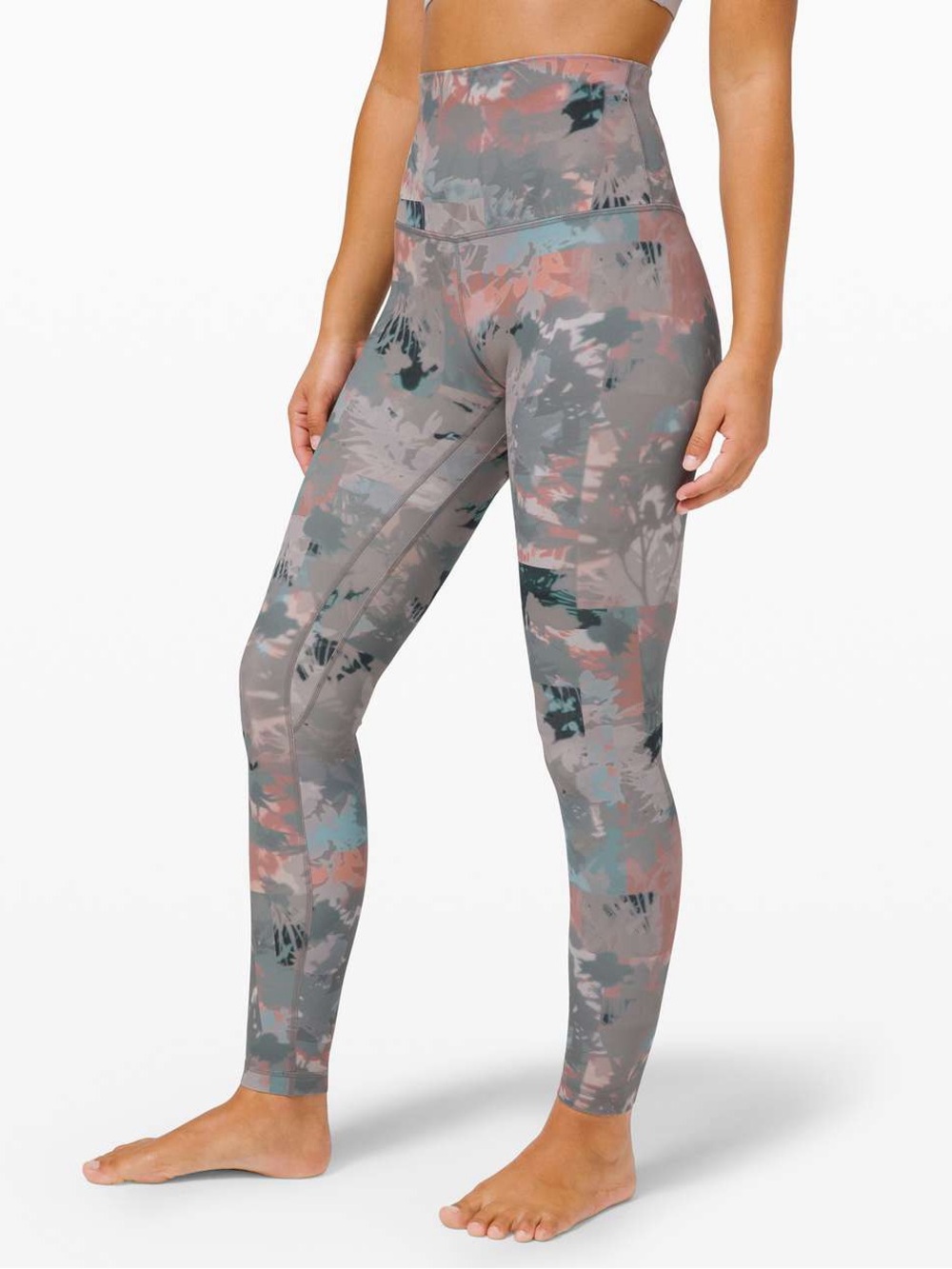 Lululemon • Align Super-High Rise Pant 28" Untamed Nature Multi legging tight